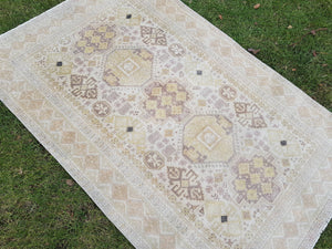 Vintage Oushak Rug 3'7'' x 5'7''