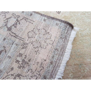 Vintage Turkish Karapinar Rug 4'4'' x 7'2''