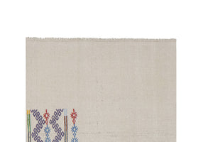 Vintage Turkish Kilim Runner 2'8'' x 16'6''