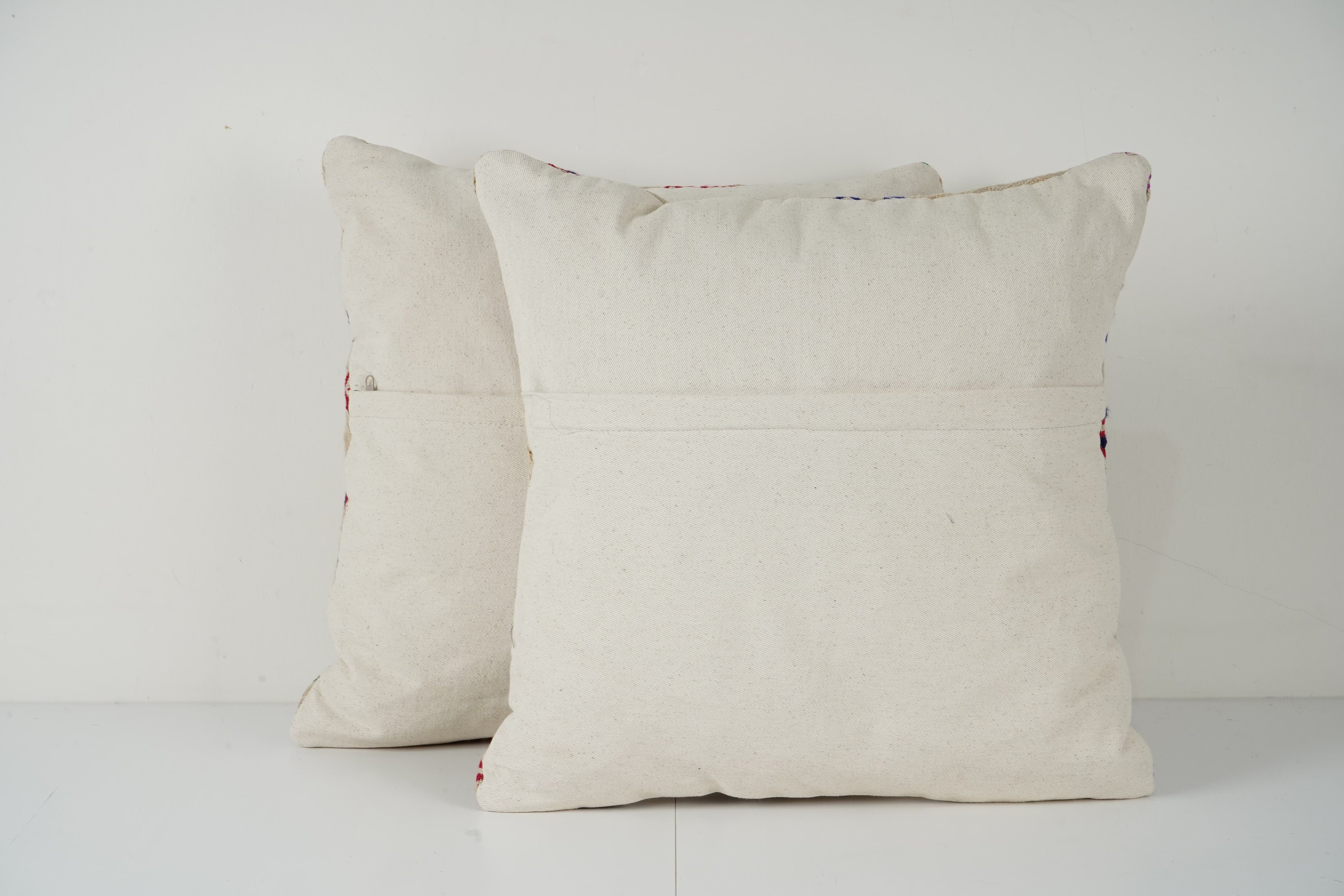 Kilim Pillow Cover Set of 2 | 20'' x 20''