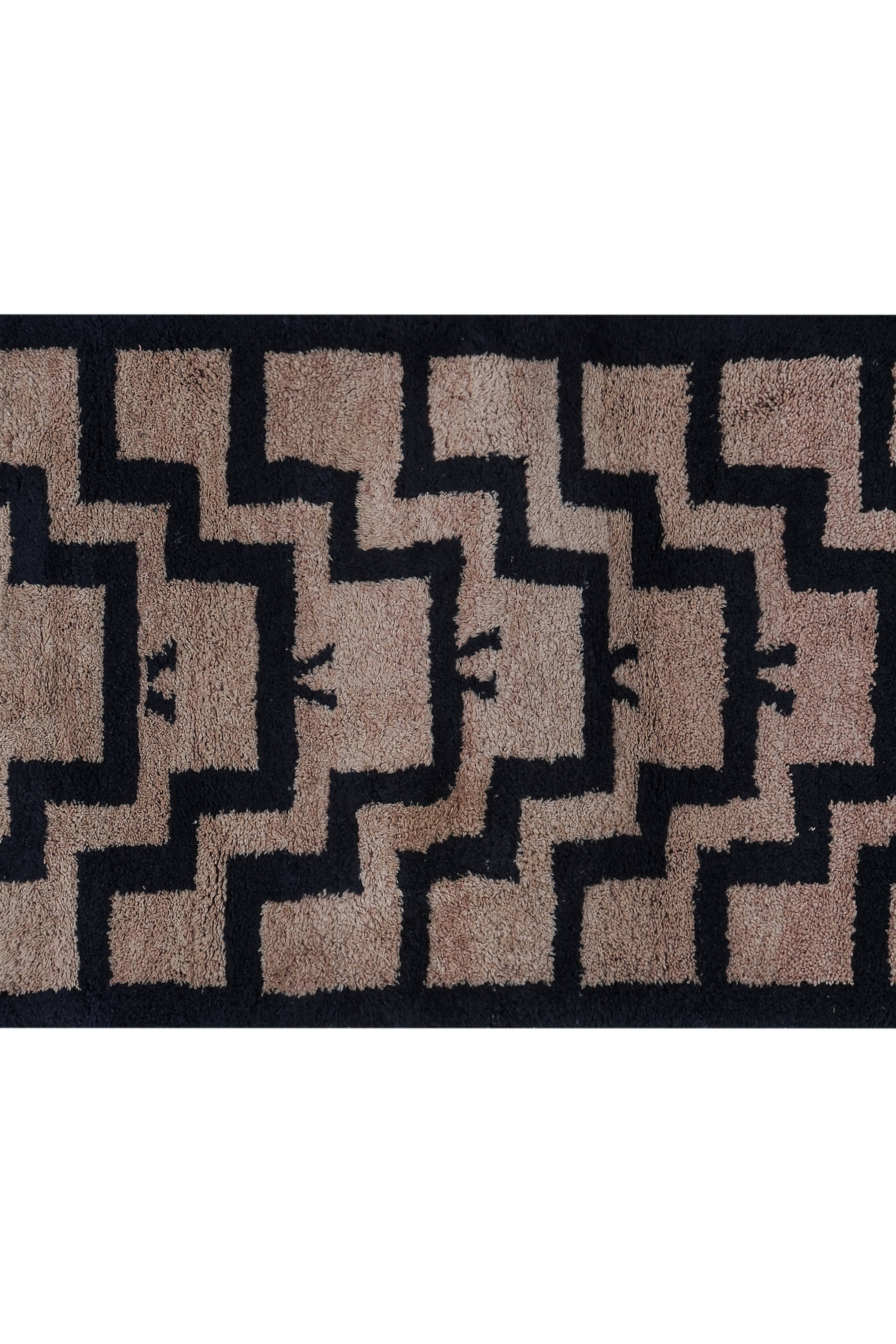 Vintage Turkish Tulu Rug 3'1'' x 6'2''