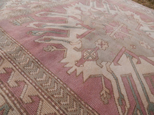 Vintage Oushak Rug 4'9'' x 6'8''