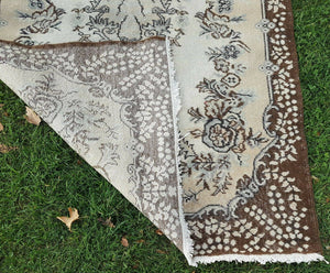 Vintage Turkish Anatolian Rug 3'10'' x 7'3''