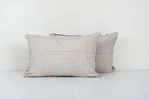 Uzbek Roller Printed Pillow Cover | 16'' x 24''