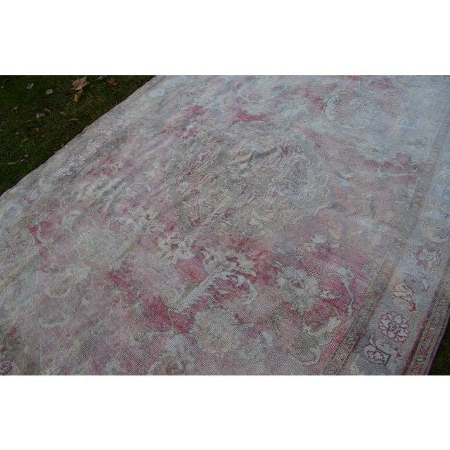 Vintage Turkish Rug 6'3'' x 8'10''