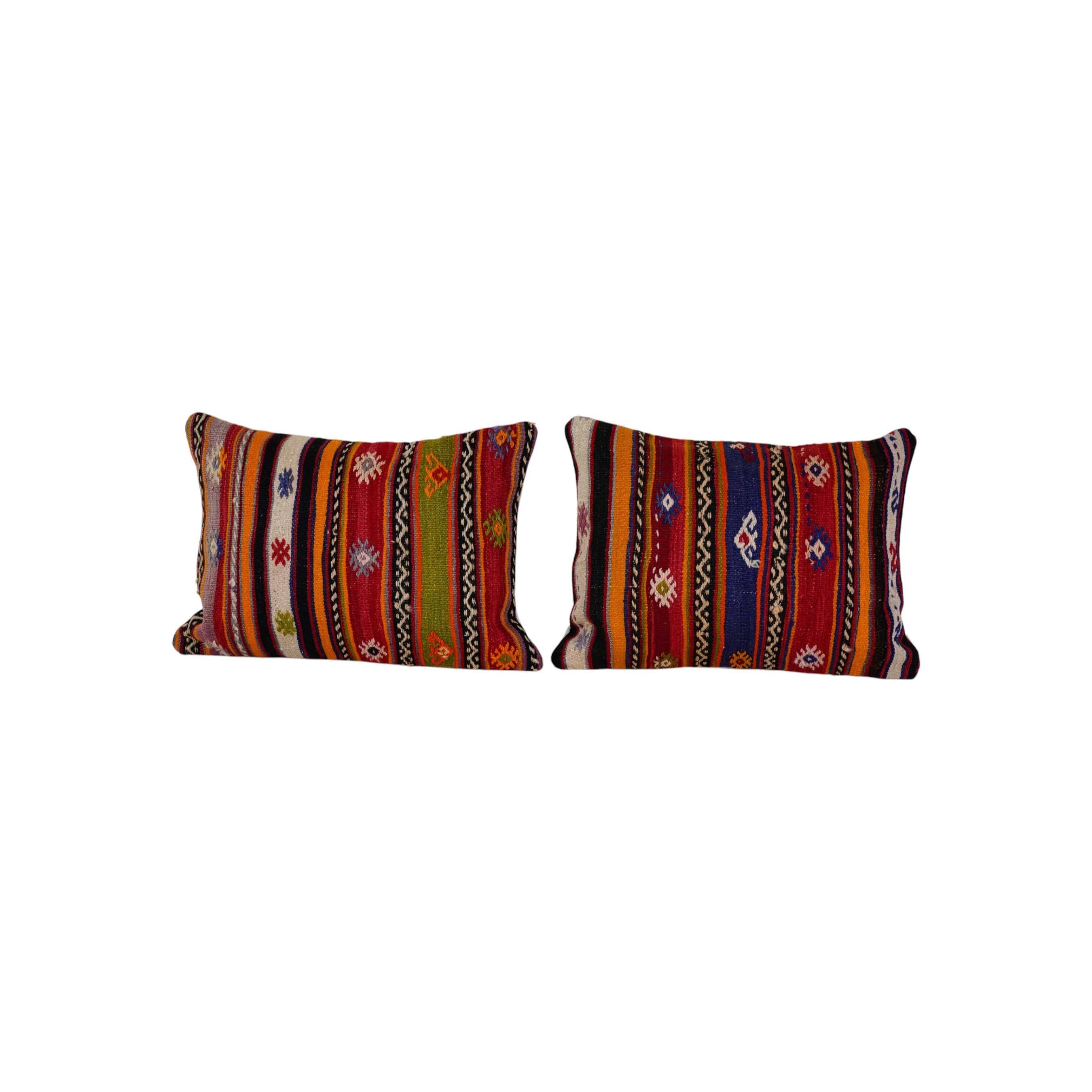 Kilim Pillow Cover Set of 2 | 18'' x 24''