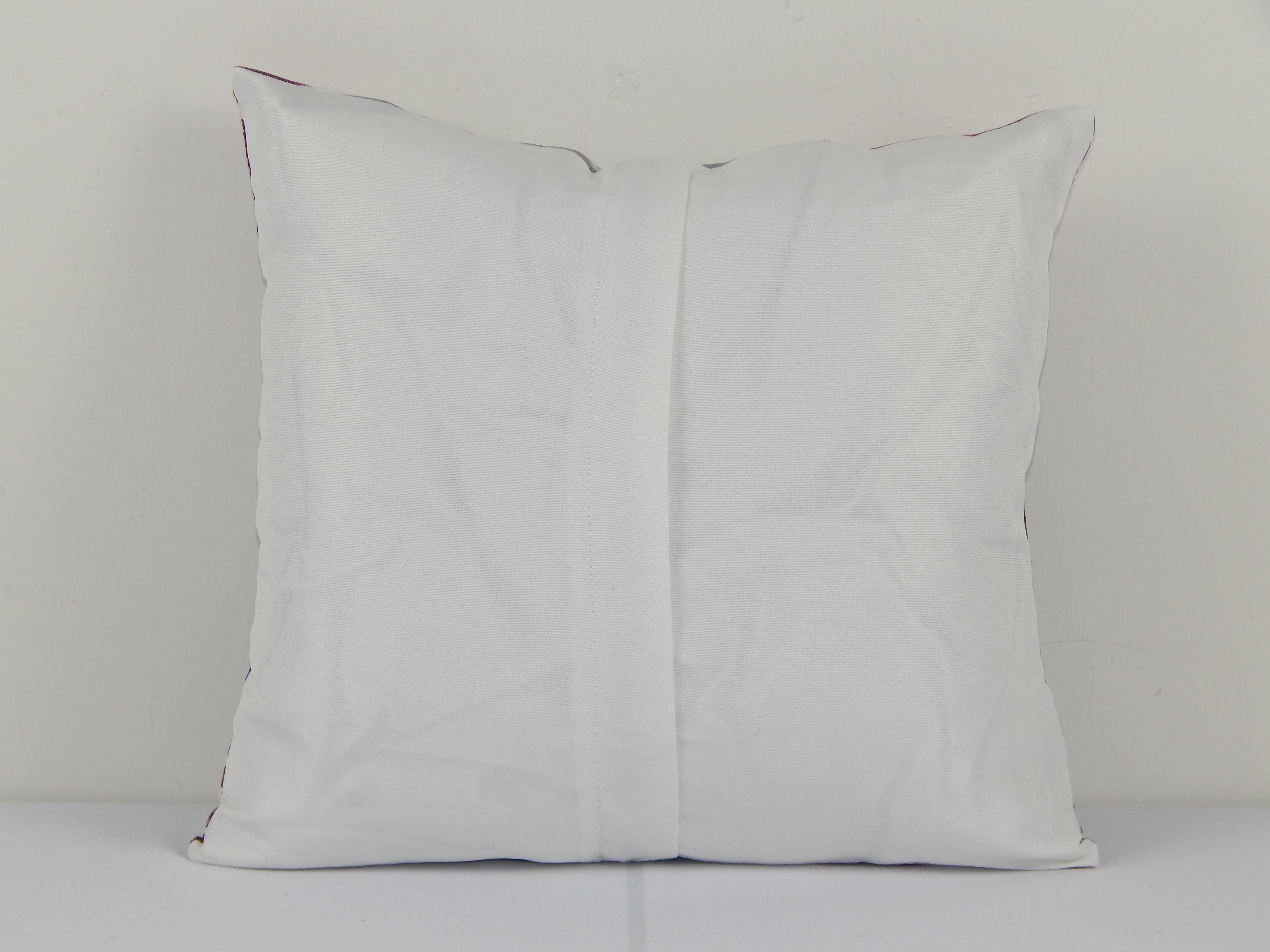Silk Ikat Velvet Pillow Cover | 13'' x 15''