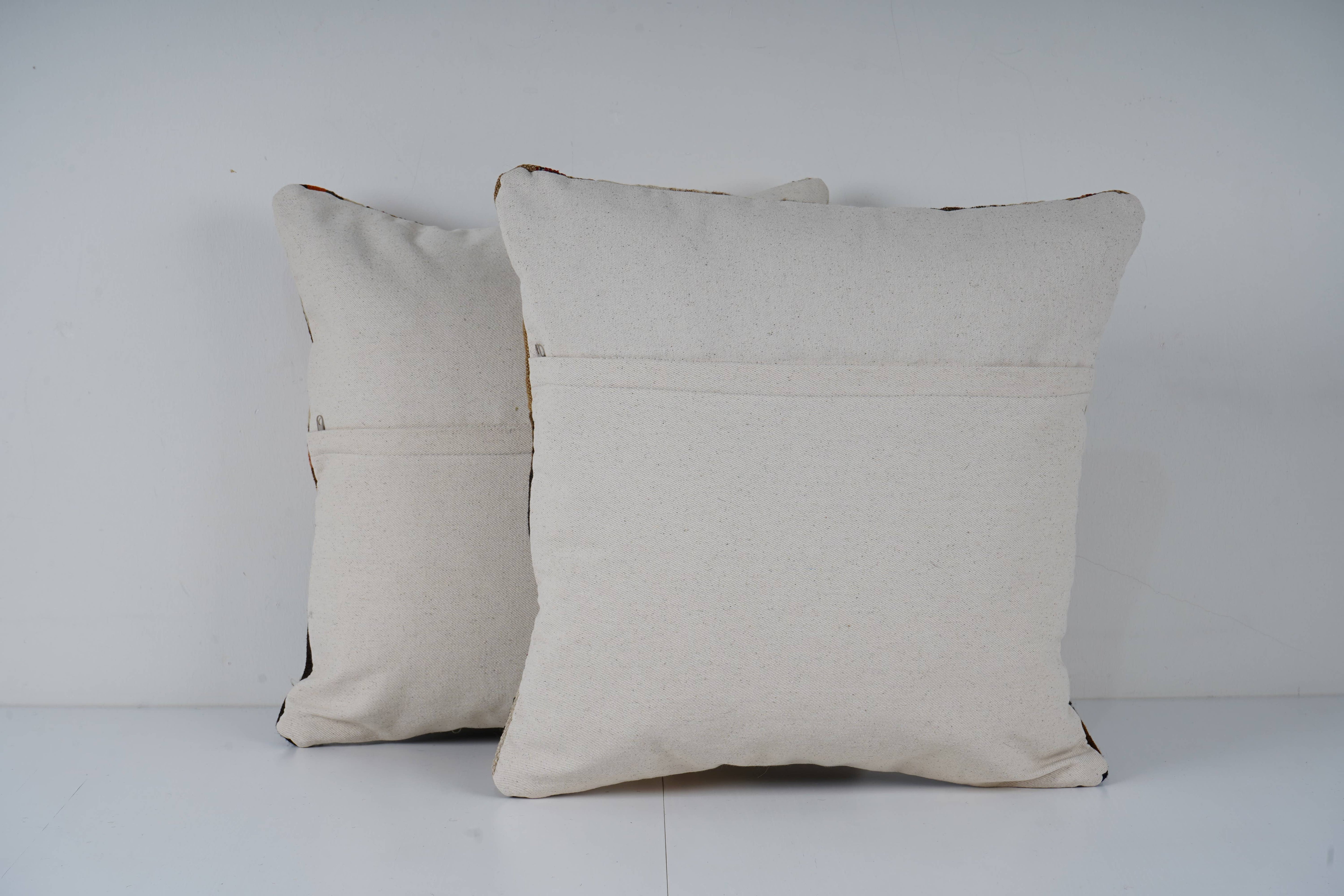 Kilim Pillow Cover Set of 2 | 20'' x 20''