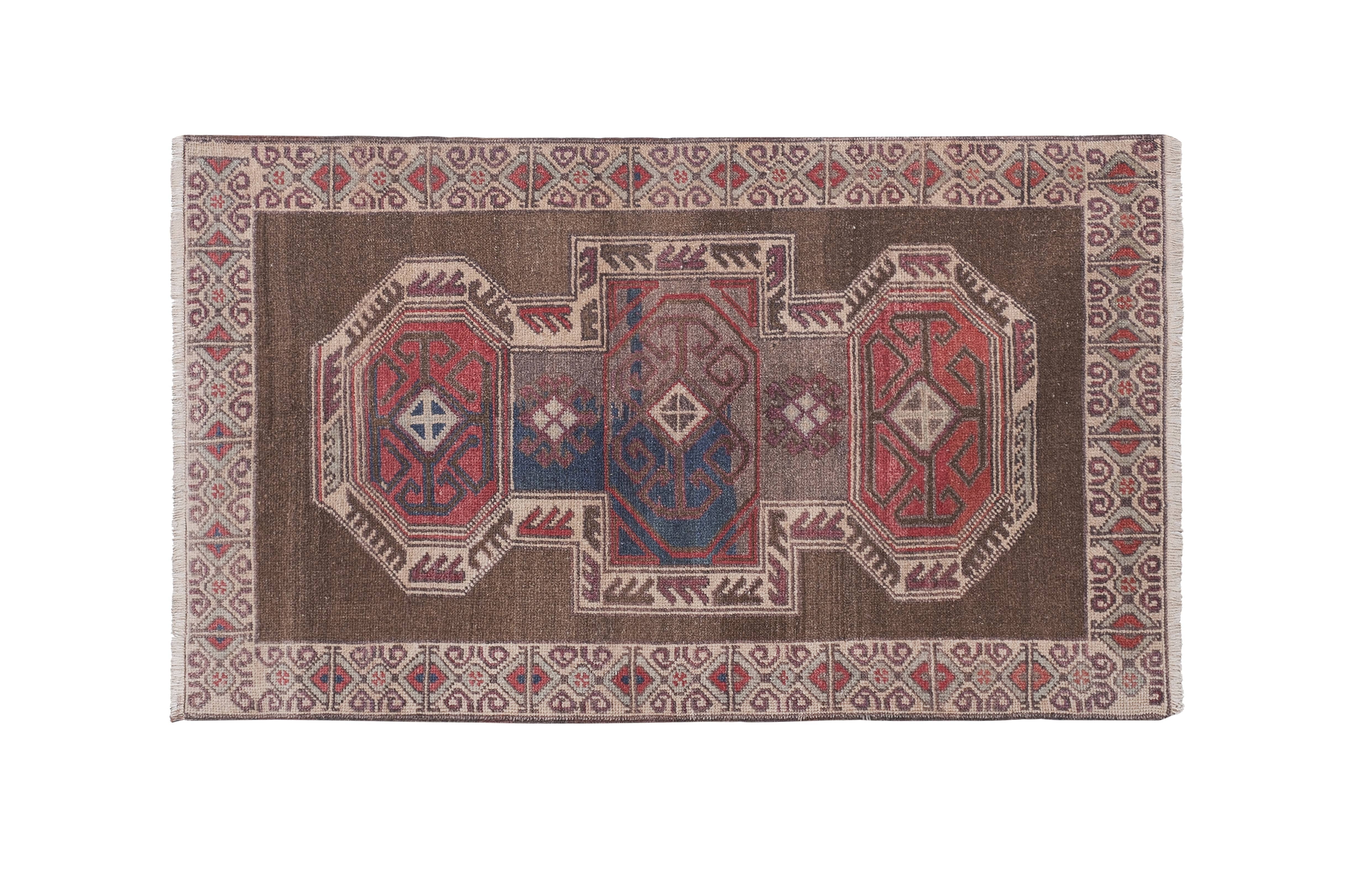 Vintage Oushak Rug 2'9'' x 5'2''