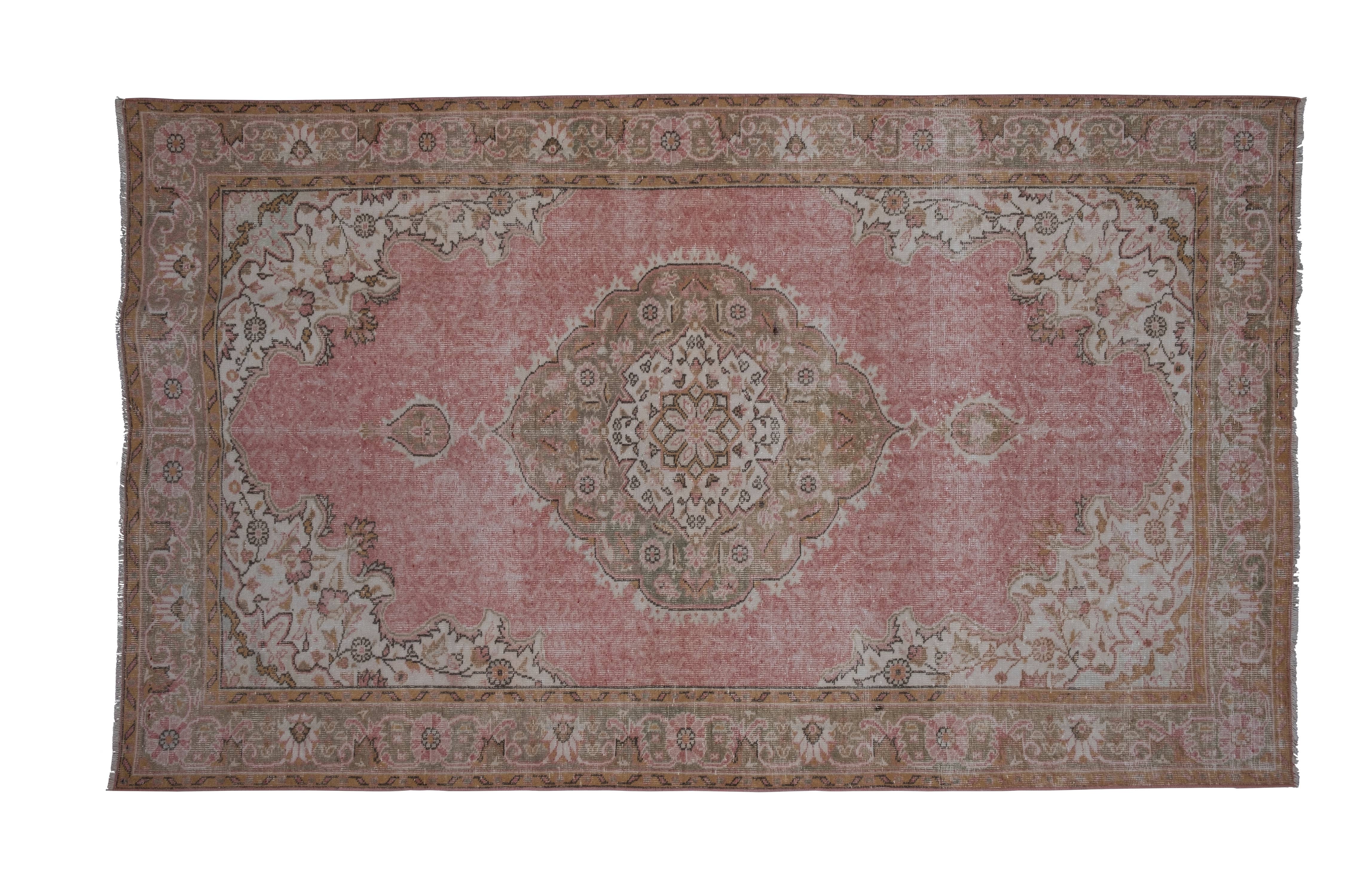 Vintage Turkish Rug 5'9'' x 9'6''
