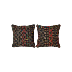 Kilim Pillow Cover Set of 2 | 16'' x 16''