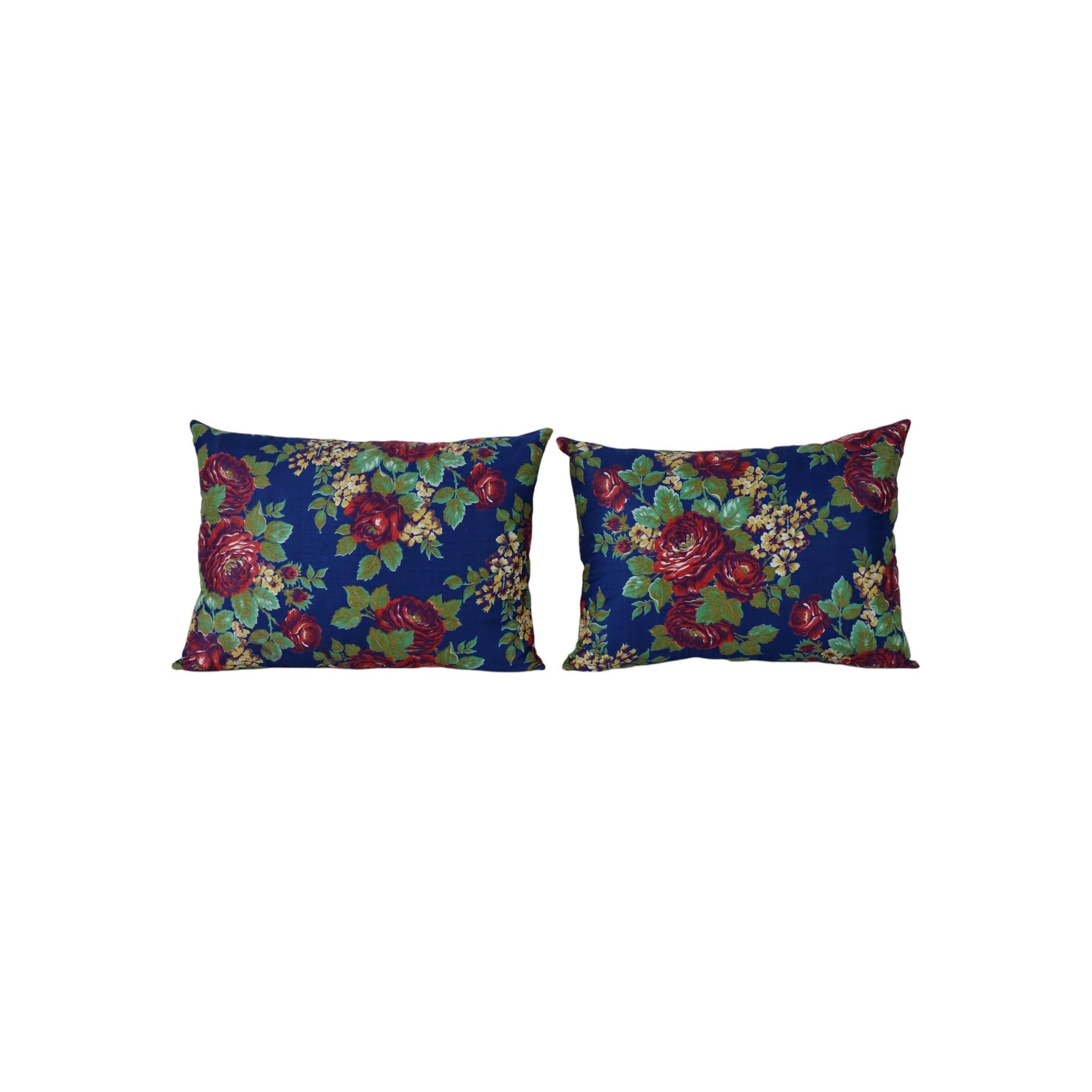 Uzbek Roller Printed Pillow Cover Set of 2 | 16'' x 22''