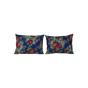Uzbek Roller Printed Pillow Cover Set of 2 | 16'' x 22''