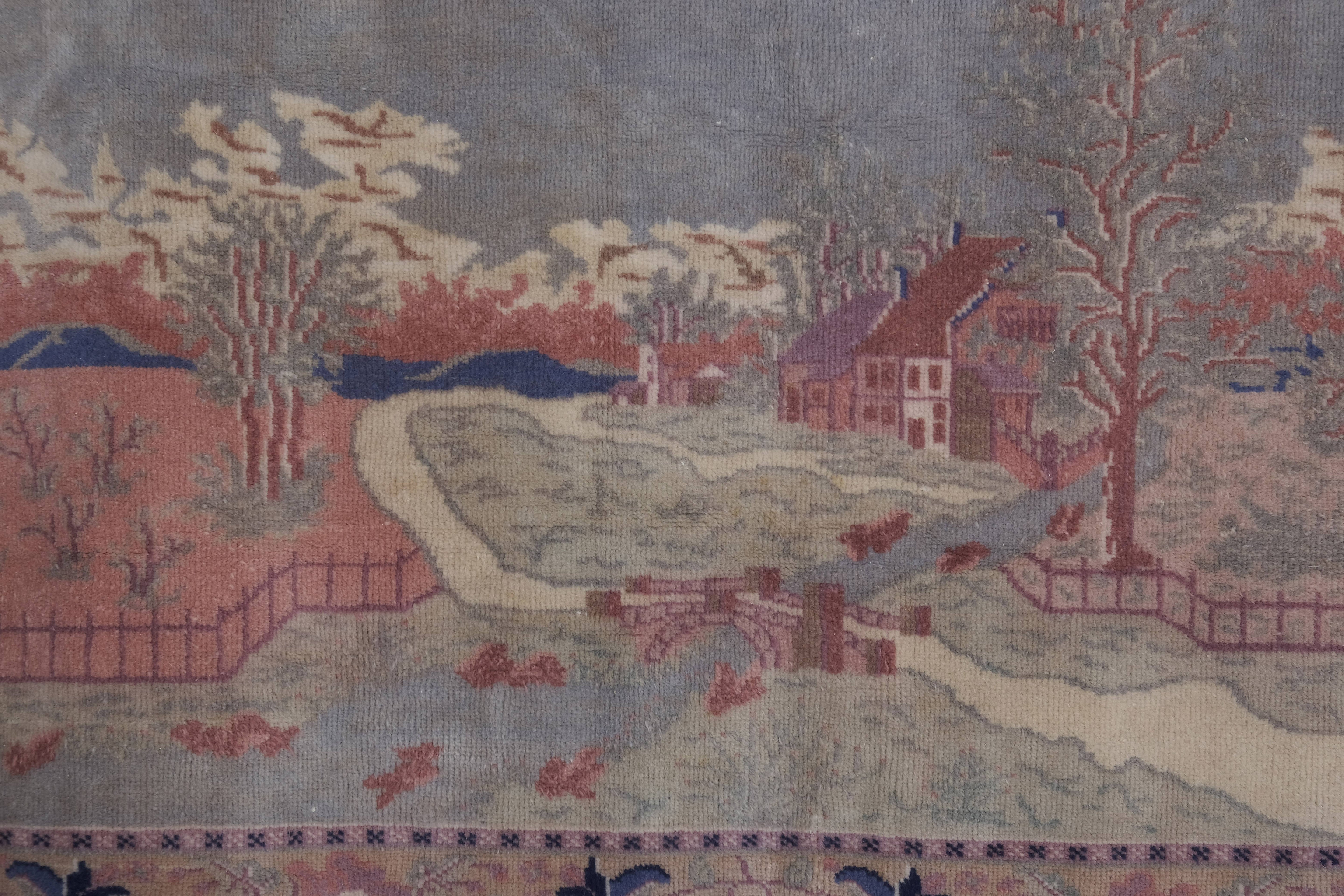 Vintage Turkish Rug 3'6'' x 5'5''