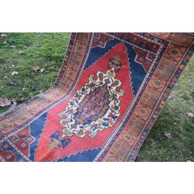 Vintage Turkish Rug 4'3'' x 7'10''