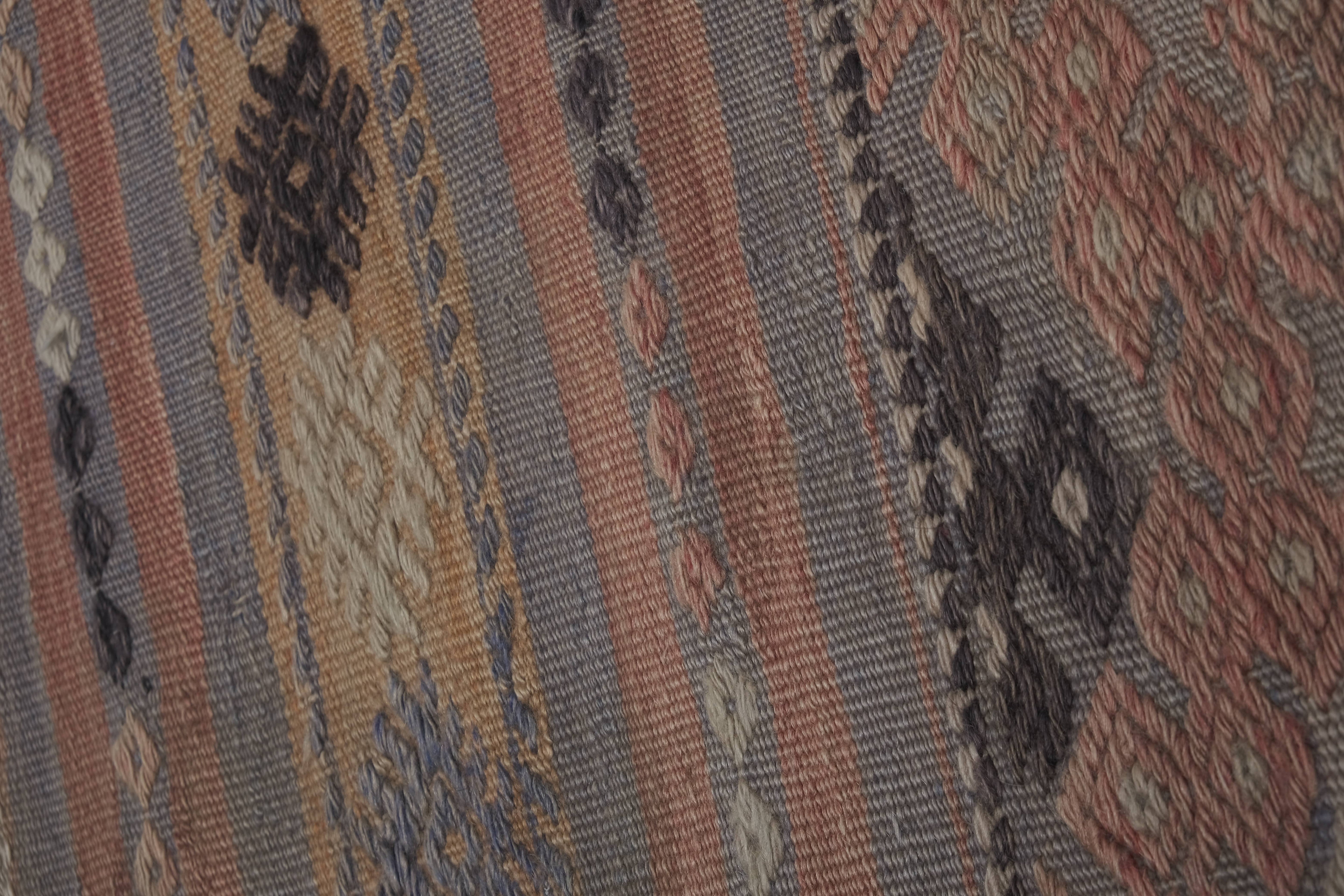 Vintage Turkish Kilim Runner 2'6'' x 10'8''
