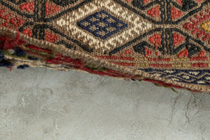 Vintage Turkish Kilim Runner 1'9'' x 13'