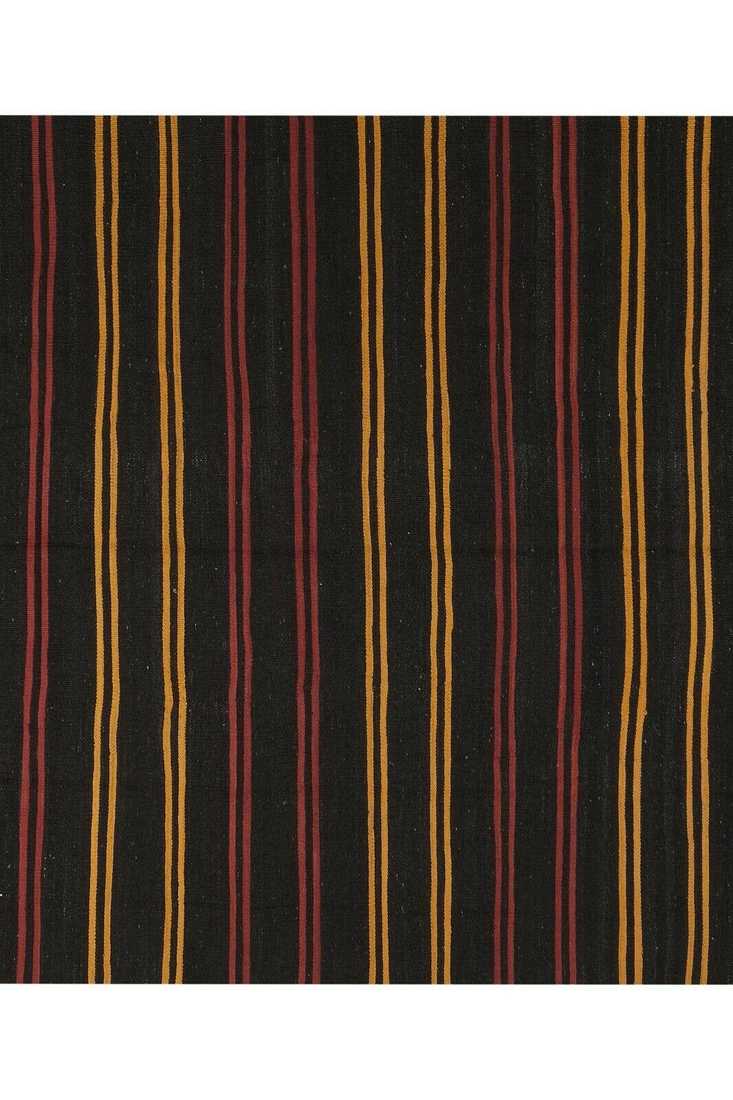 Vintage Turkish Kilim Rug 7'6'' x 13'9''