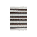 Handwoven Siirt Wool Blanket 5'3'' x 6'11''