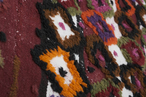 Vintage Turkish Tulu Rug 5'6'' x 7'1''