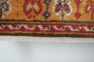 Vintage Turkish Rug 3' x 4'4''