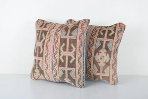 Rug Pillow Cover Set of 2 | 20'' x 20''