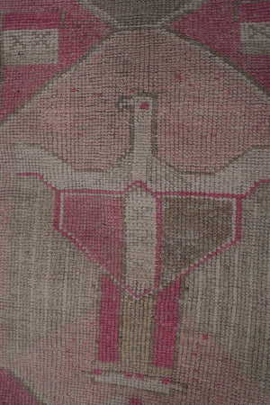 Vintage Turkish Runner Rug 3'5'' x 11'6''