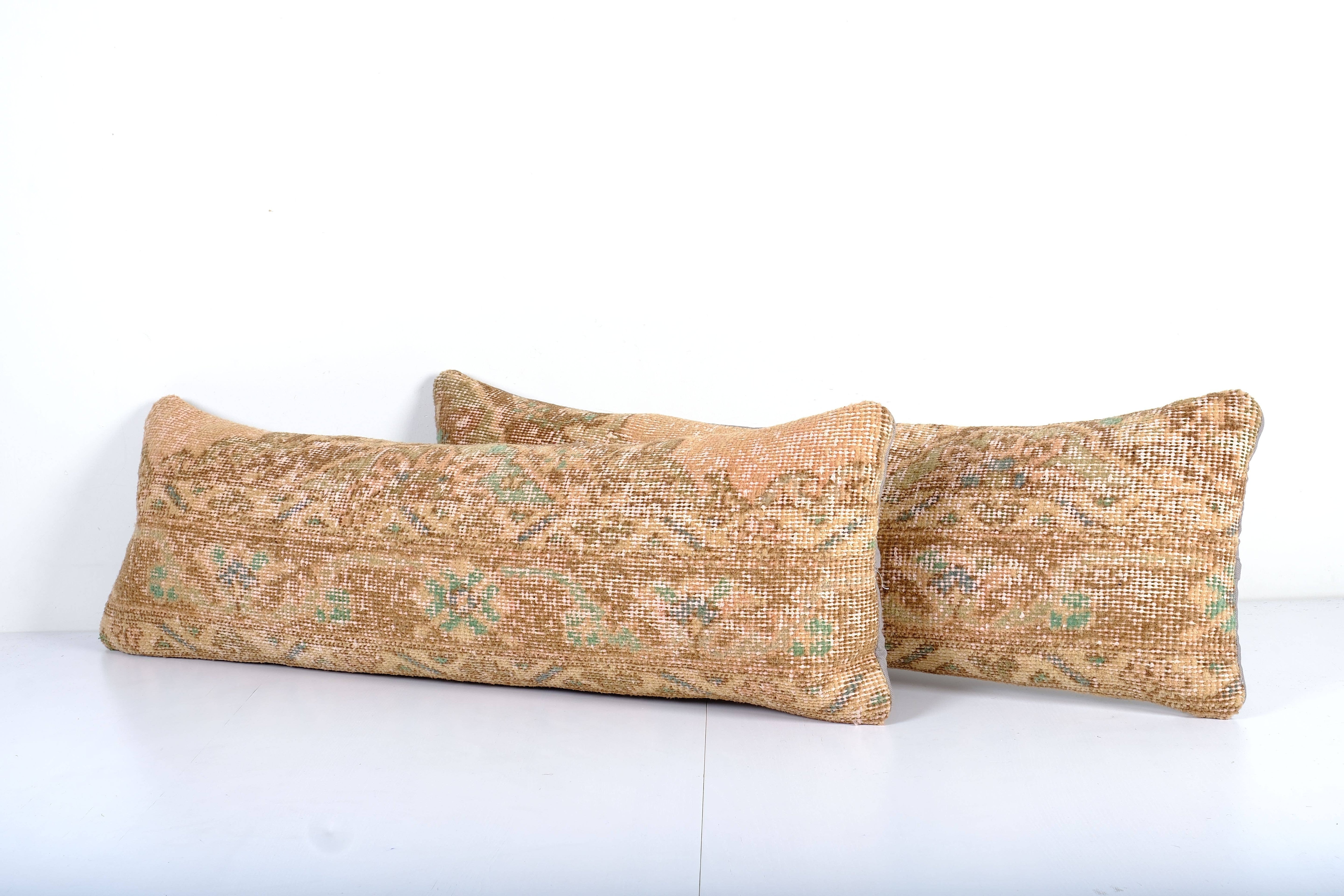 Rug Bedding Pillow Cover Set of 2 | 12'' x 35''