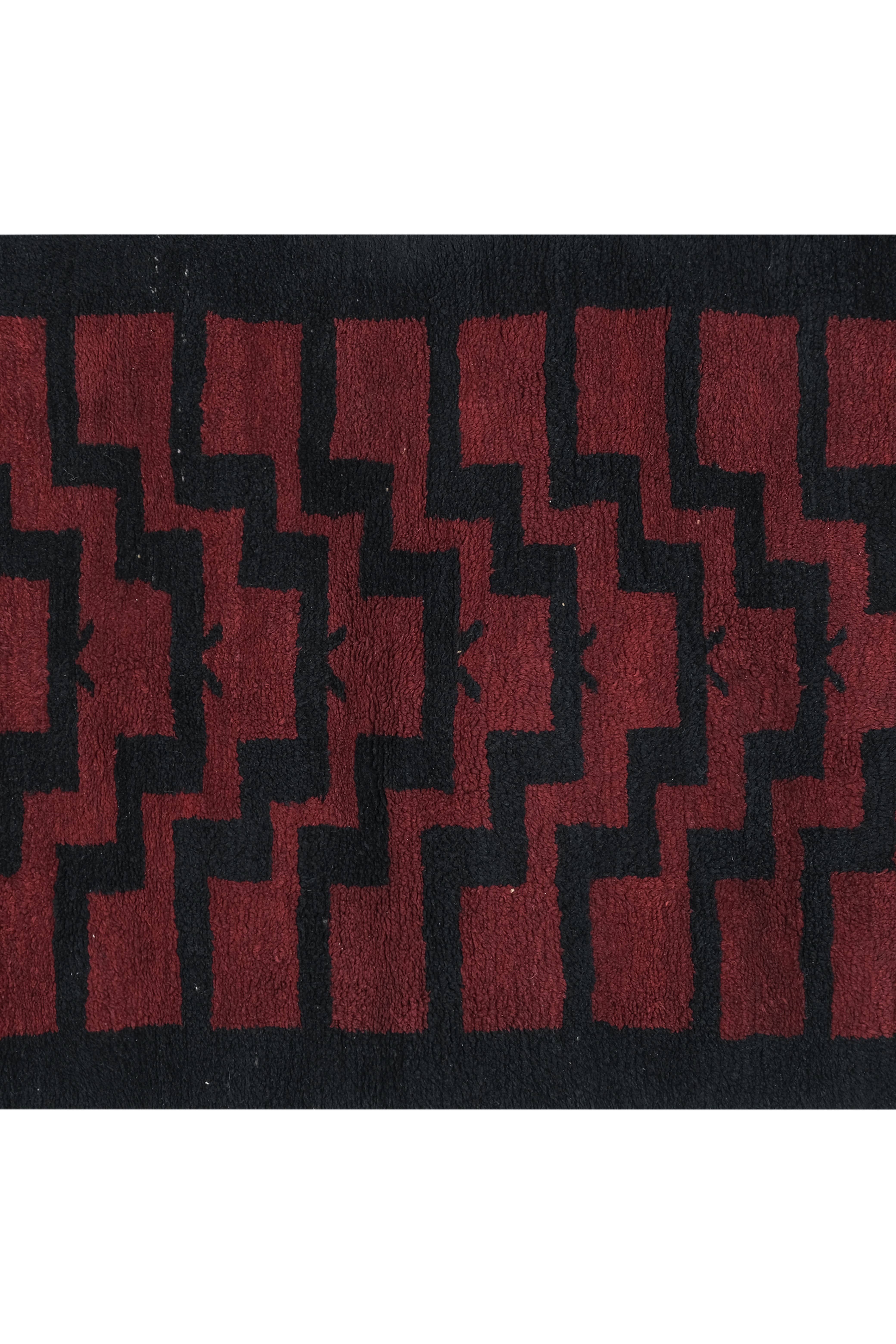 Vintage Turkish Tulu Rug 3'9'' x 6'2''