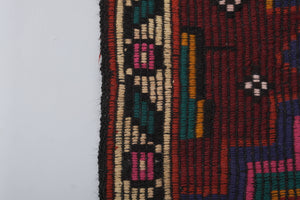 Vintage Turkish Kilim Rug 6'2'' x 9'7''