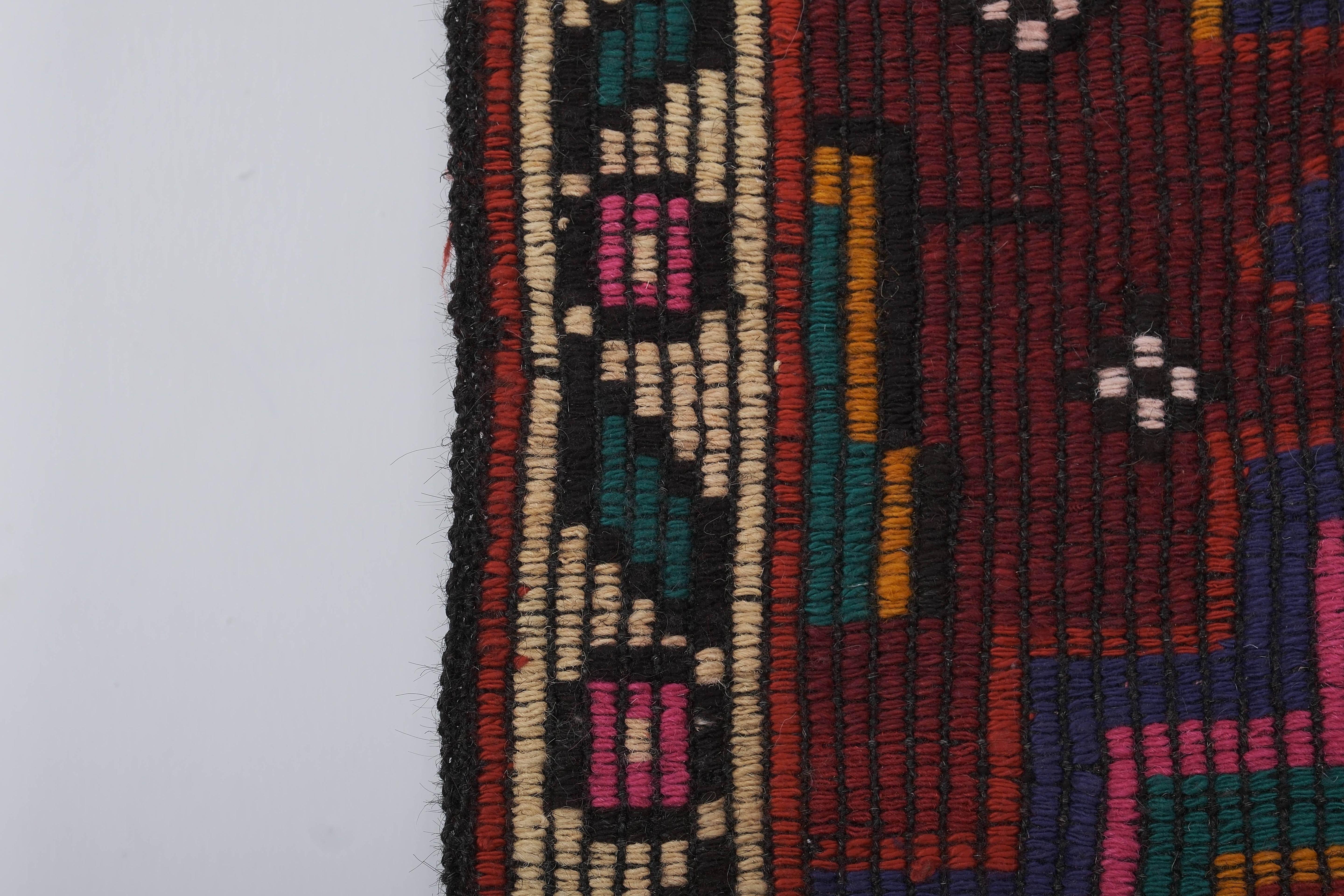 Vintage Turkish Kilim Rug 6'2'' x 9'7''