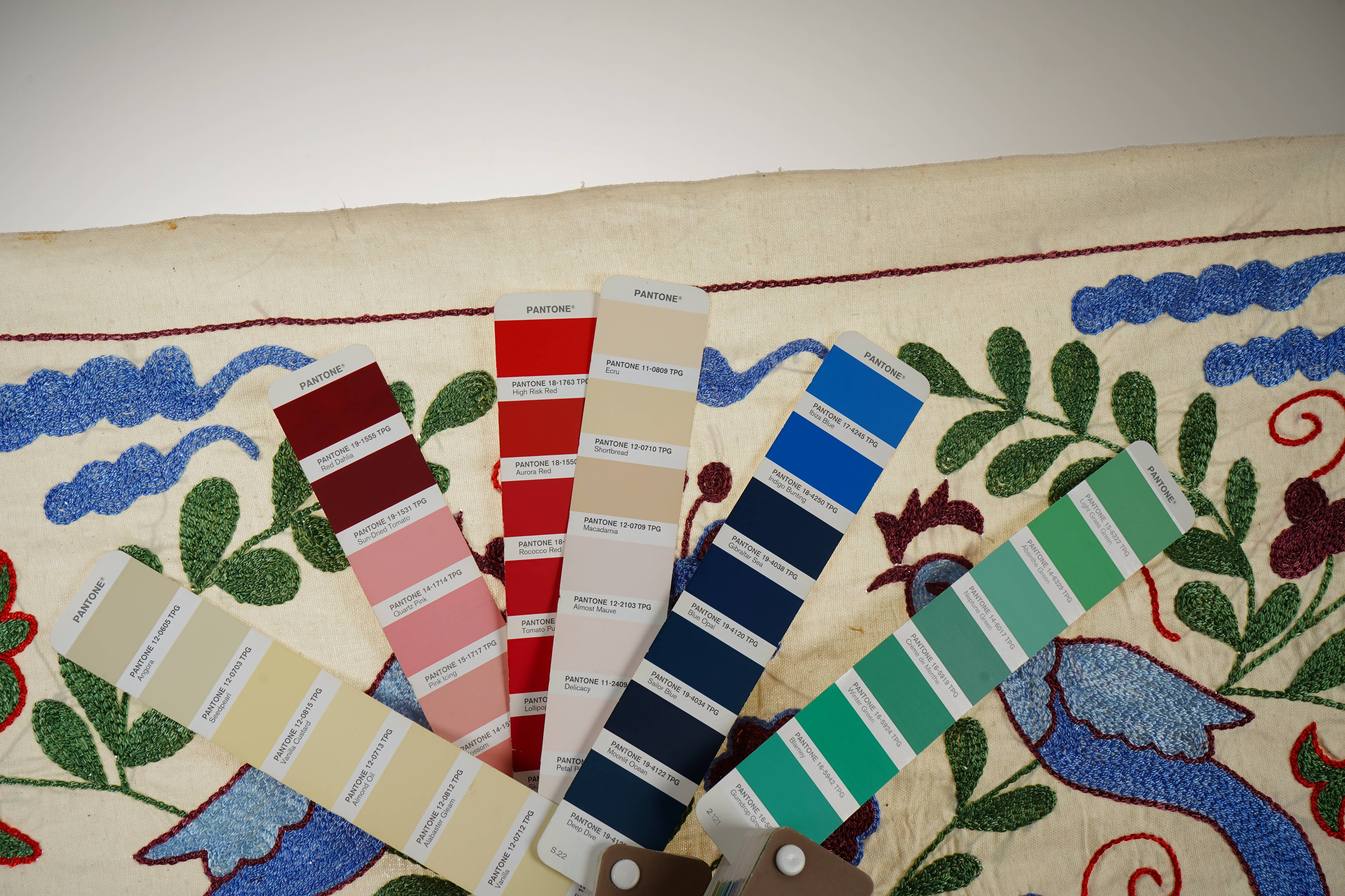 Suzani Wall Hanging & Tablecloth | 17'' x 37''