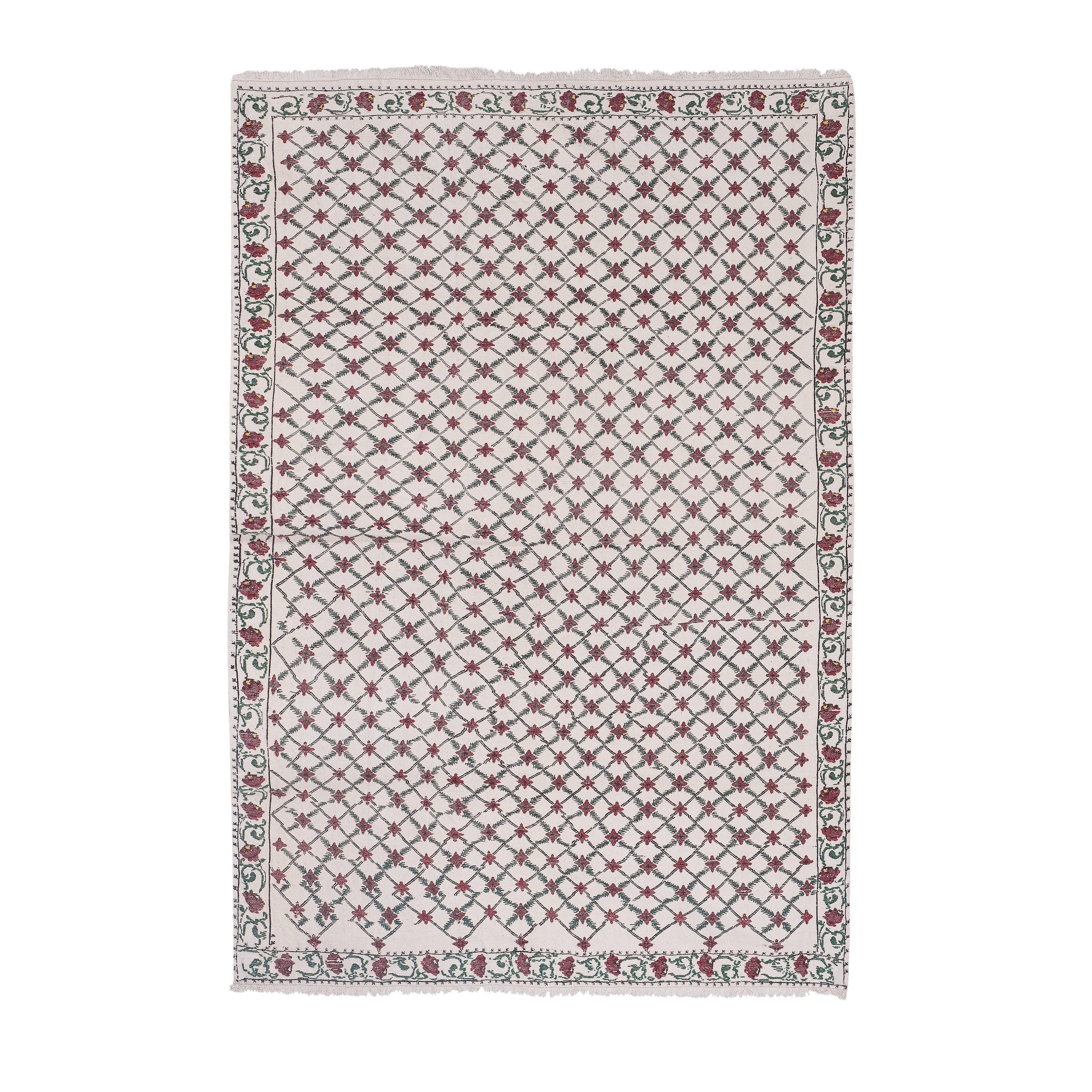 Vintage Kilim Rug 5'5'' x 8'