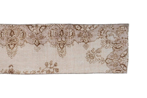 Vintage Turkish Runner Rug 2' x 9'6''