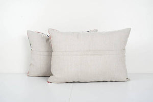 Uzbek Roller Printed Pillow Cover Set of 2 | 16'' x 22''