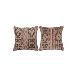 Rug Pillow Cover Set of 2 | 20'' x 20''