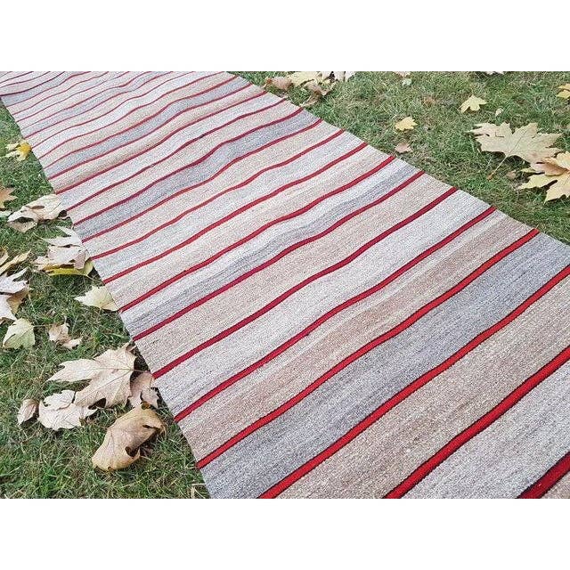 Vintage Turkish Runner Rug 2' x 30'6''