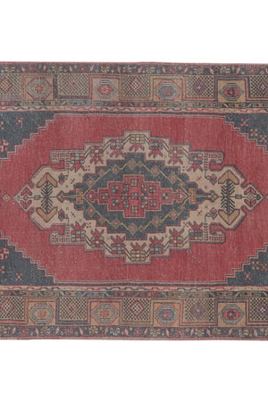 Vintage Oushak Rug 4'4'' x 7'9''