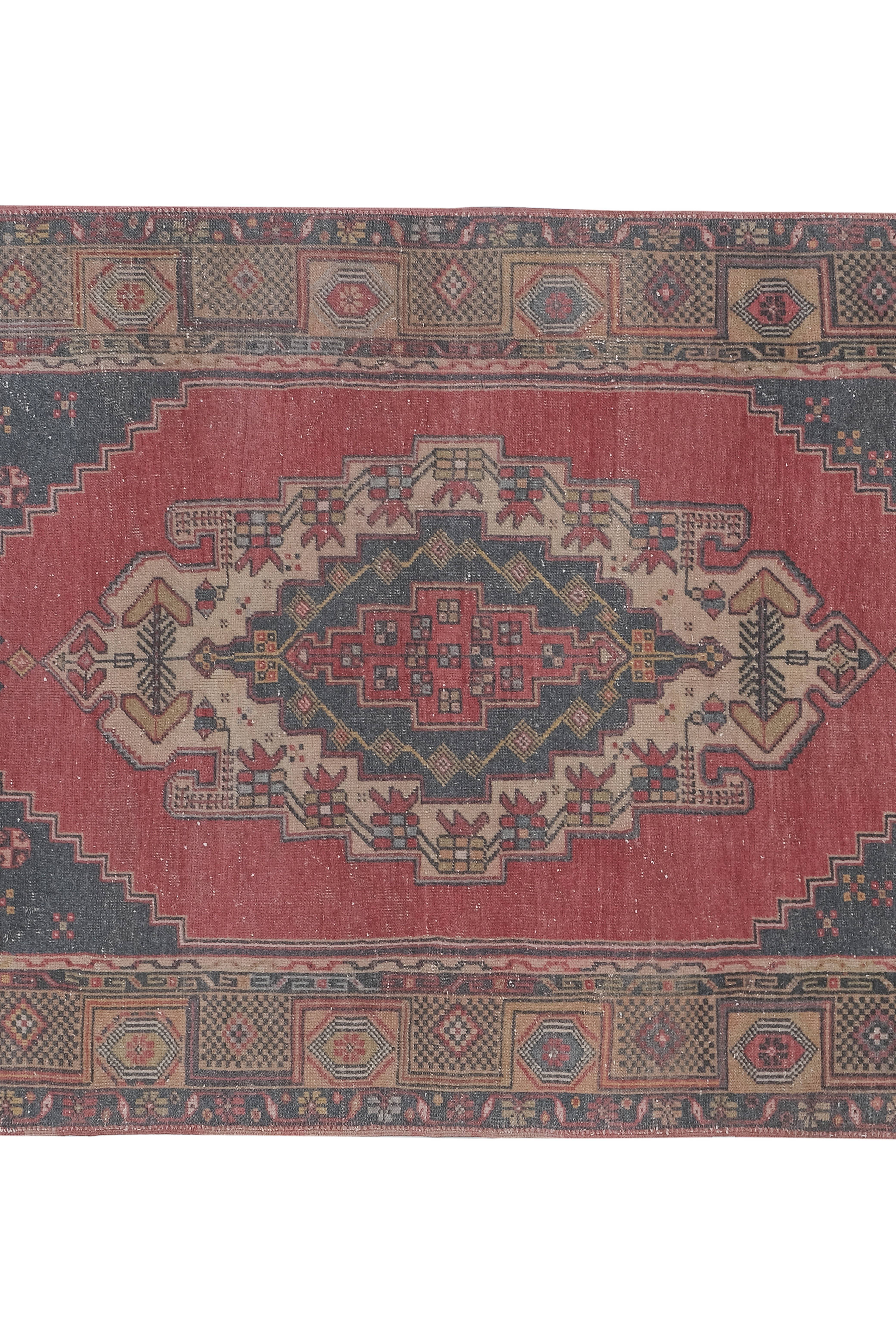 Vintage Oushak Rug 4'4'' x 7'9''