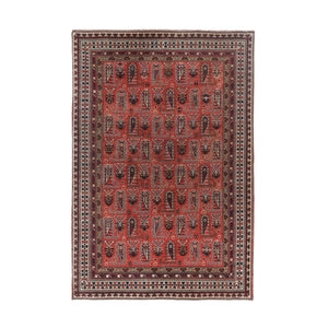 Vintage Caucasian Rug 4'7'' x 6'9''