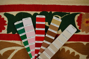 Suzani Wall Hanging & Bedspread | 4'9'' x 5'2''