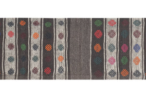 Vintage Turkish Kilim Runner 2'1'' x 6'6''