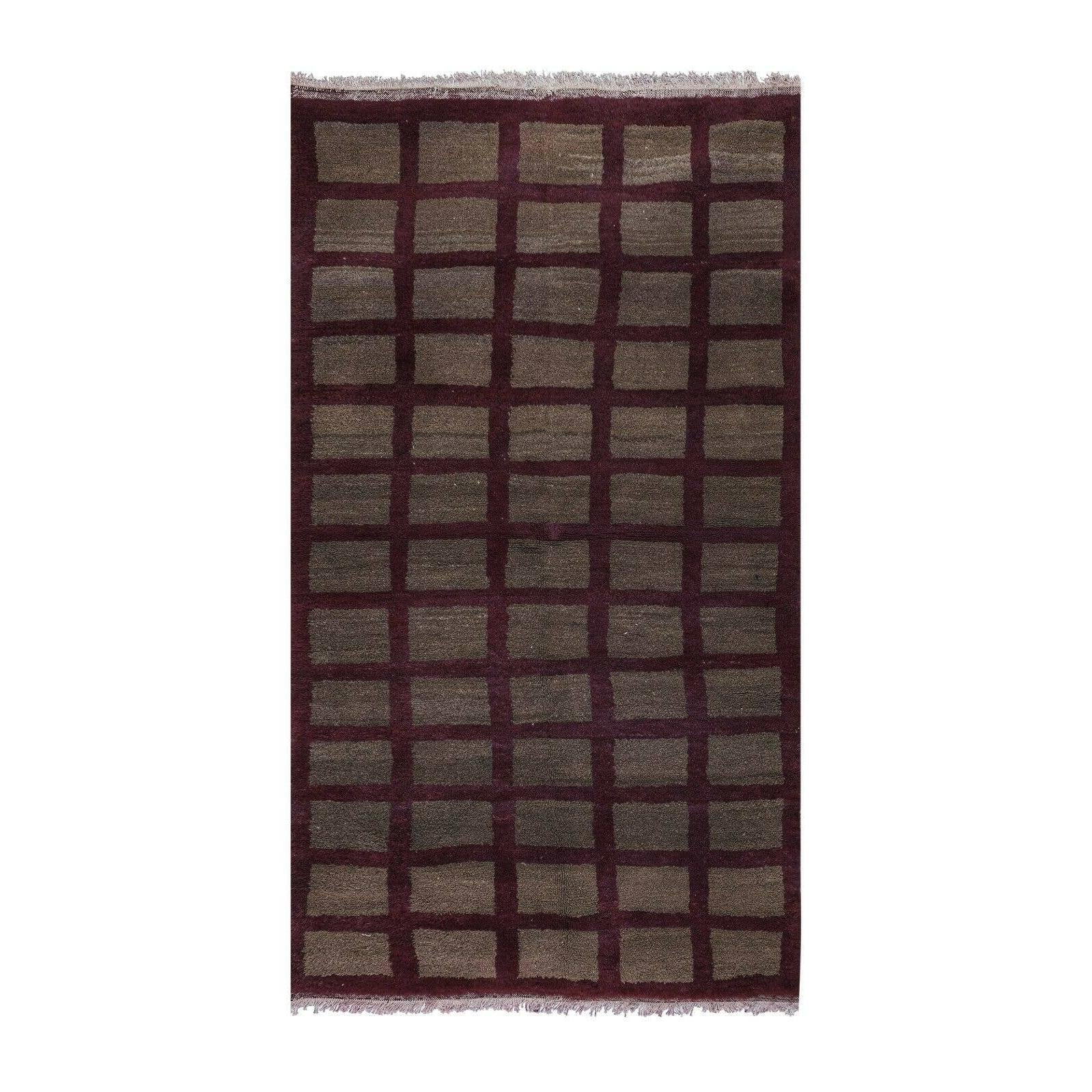 Vintage Turkish Tulu Rug 3'8'' x 6'10''