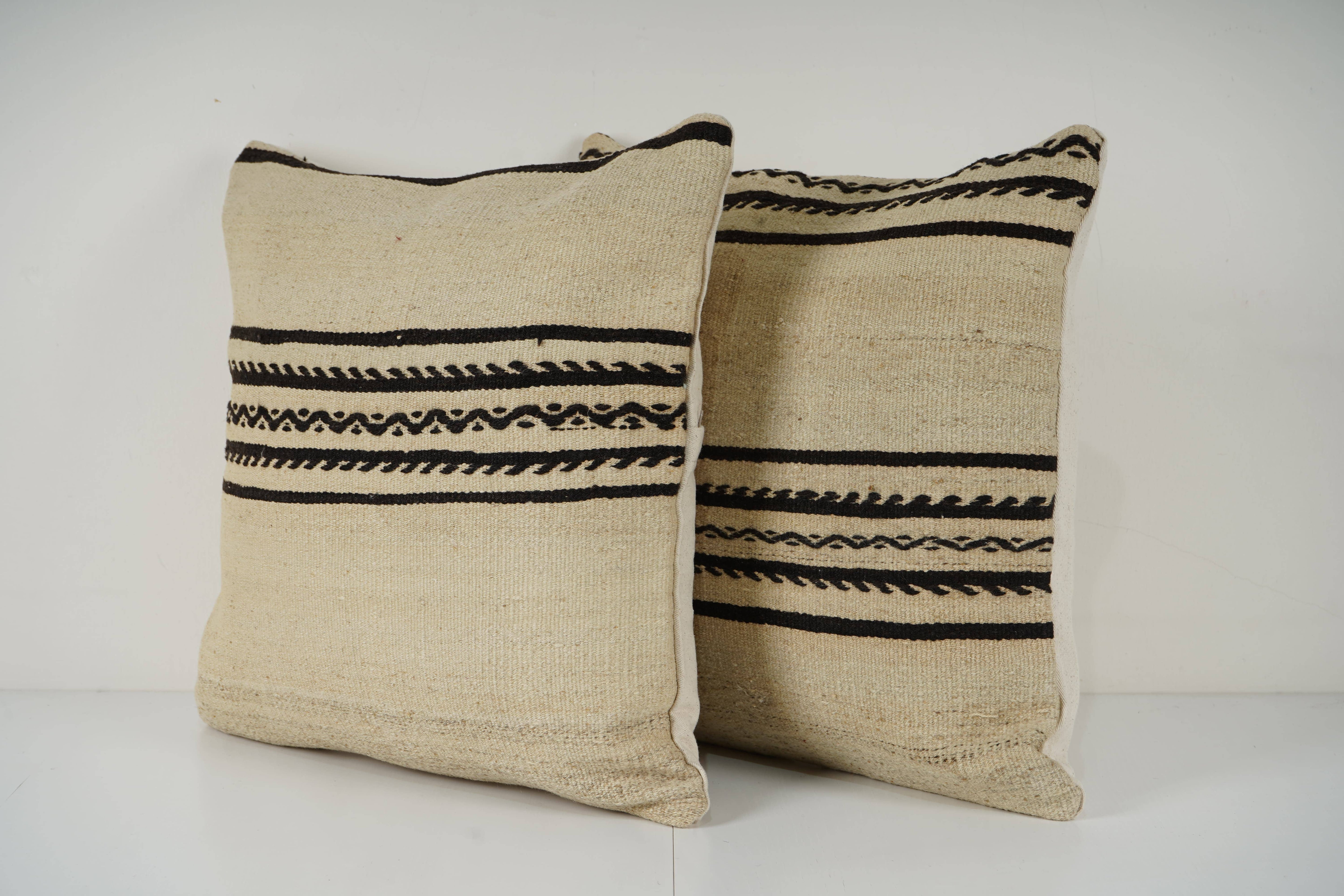 Kilim Pillow Cover Set of 2 | 20'' x 20''