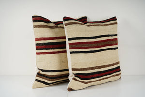 Kilim Pillow Cover Set of 2 | 24'' x 24''