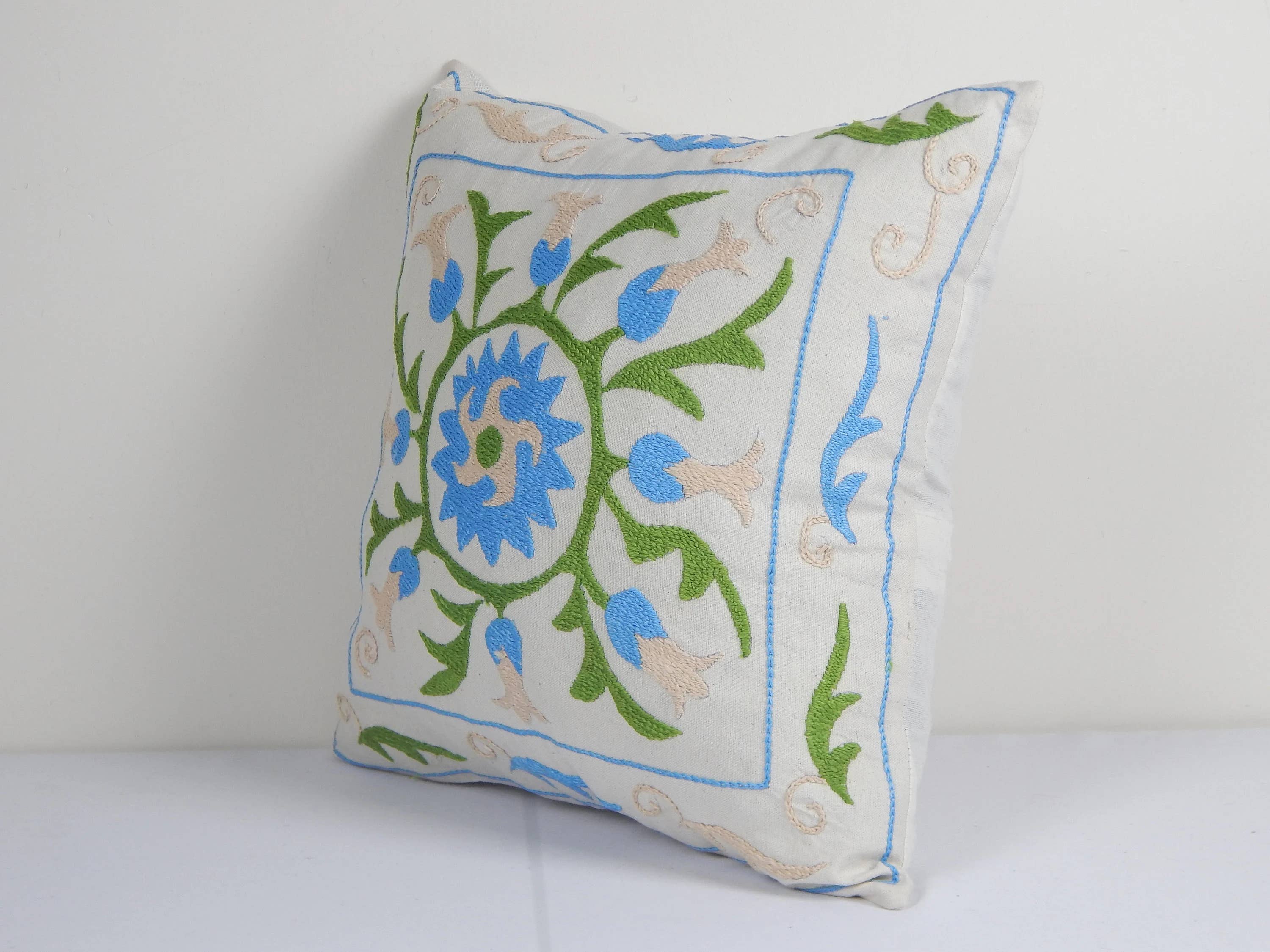 Suzani Pillow Cover | 16'' x 16''