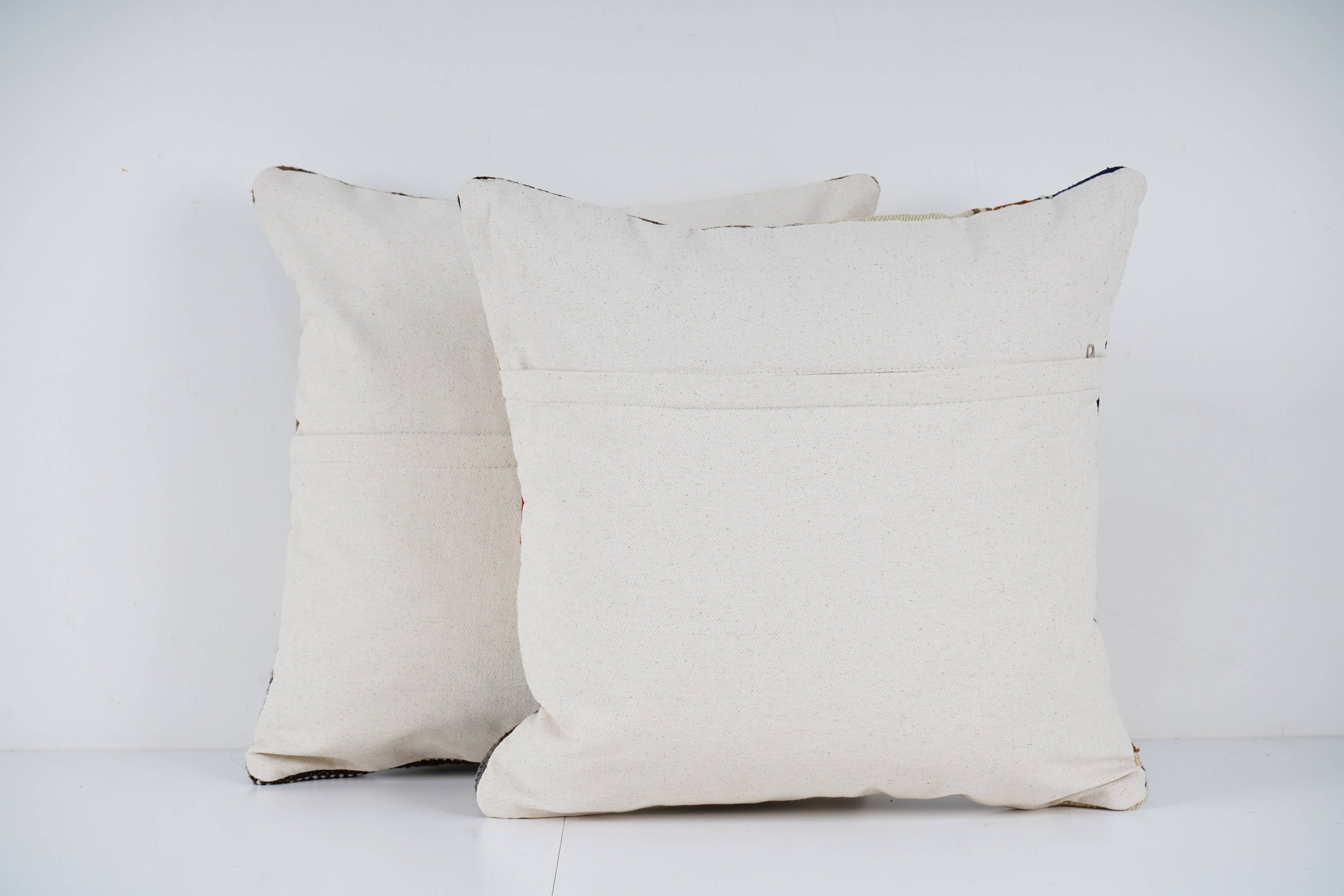 Kilim Patchwork Pillow Cover Set of 2 | 20'' x 20''