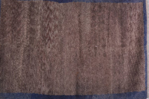 Vintage Turkish Tulu Rug 4'3'' x 6'1''