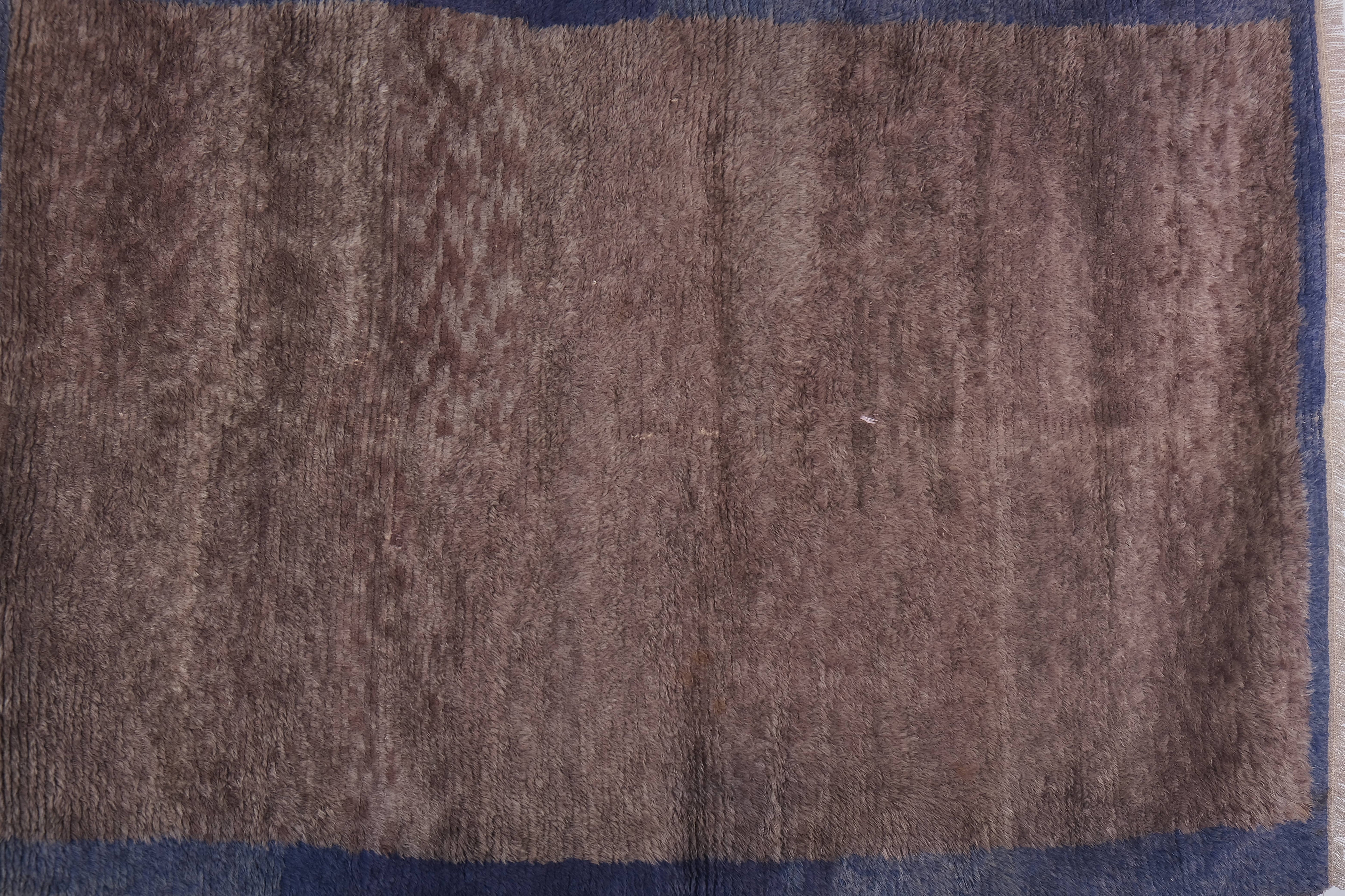 Vintage Turkish Tulu Rug 4'3'' x 6'1''