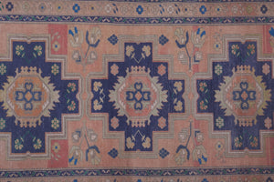 Vintage Caucasian Rug 4'9'' x 8'7''